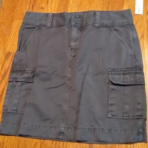 Gray Old Navy Mini Skirt Size 4 NWT